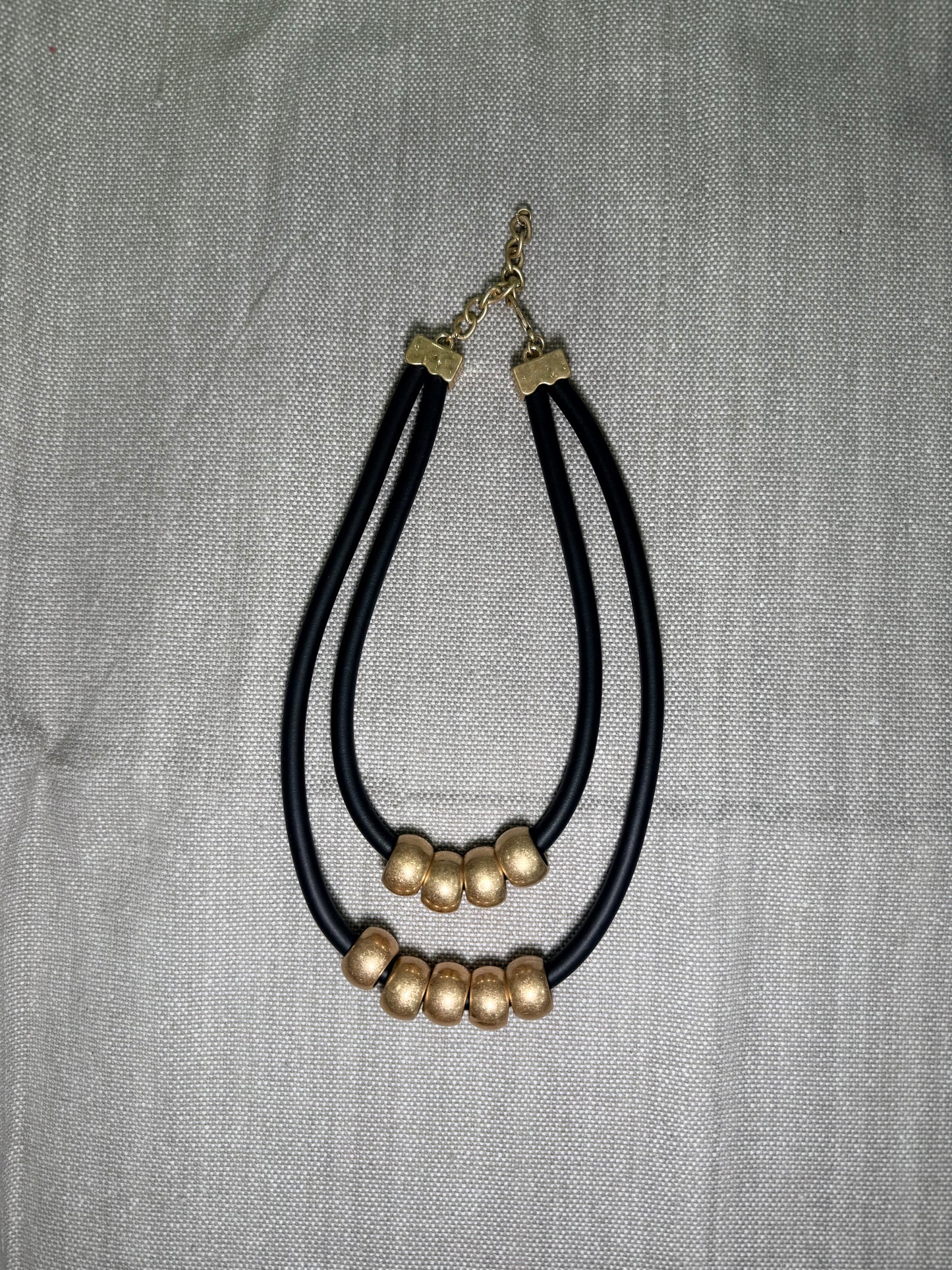Gold Spheres Necklace