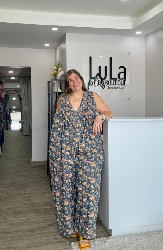 Ditsy Jumpsuit