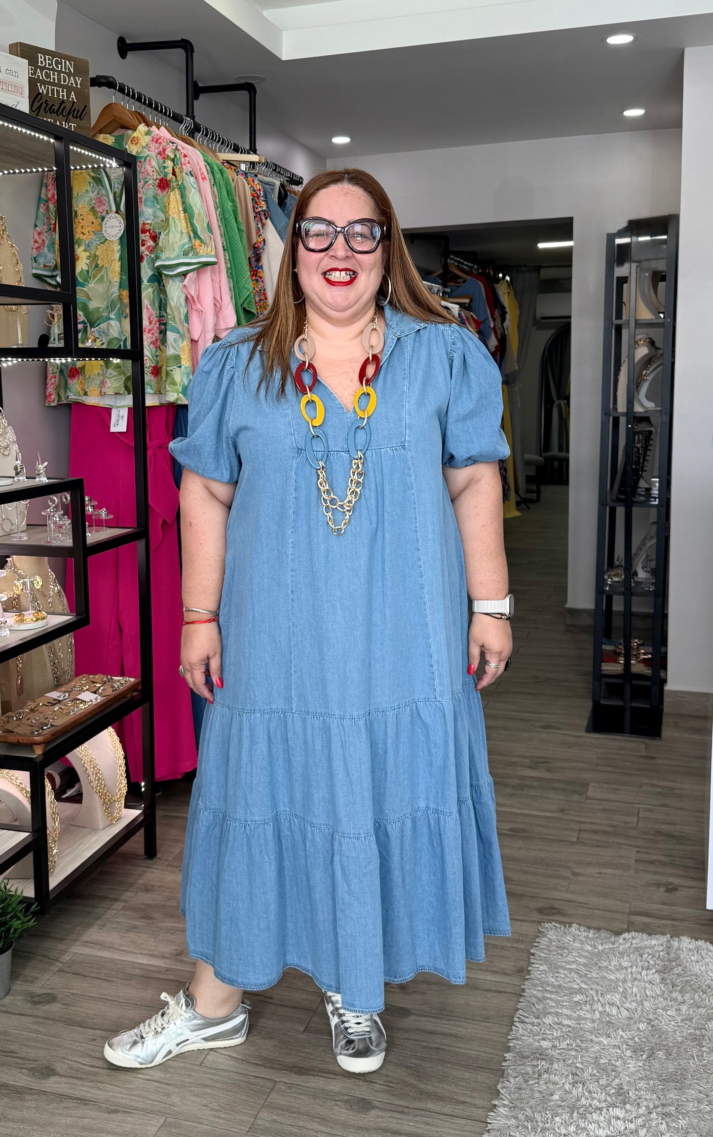Lola Denim Dress