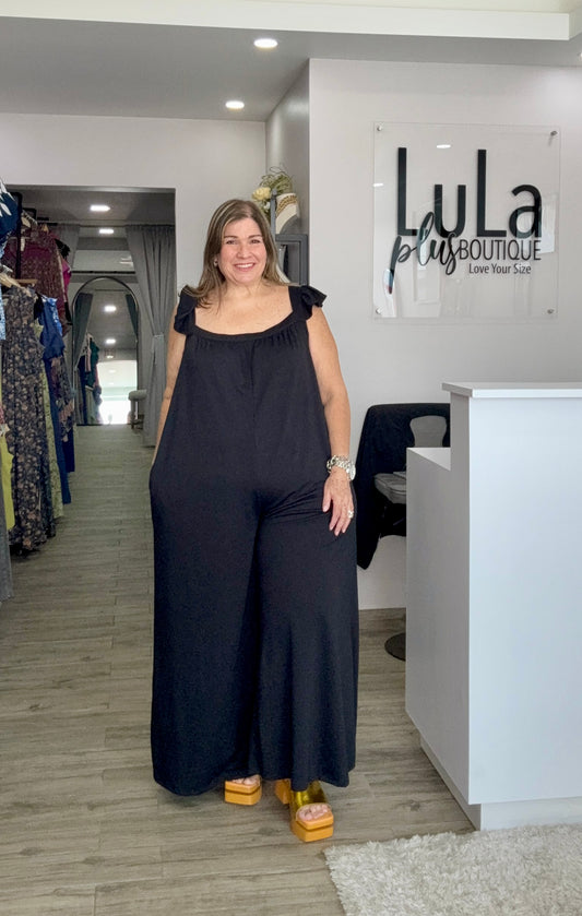 Bea Black Jumpsuit