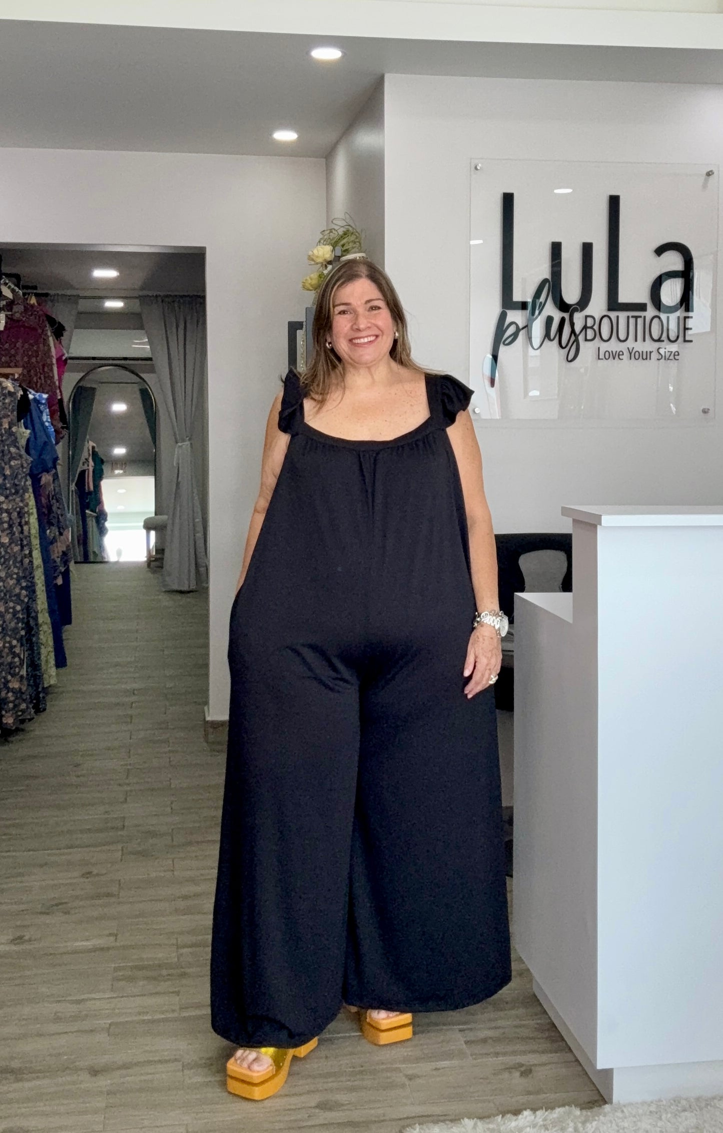 Bea Black Jumpsuit