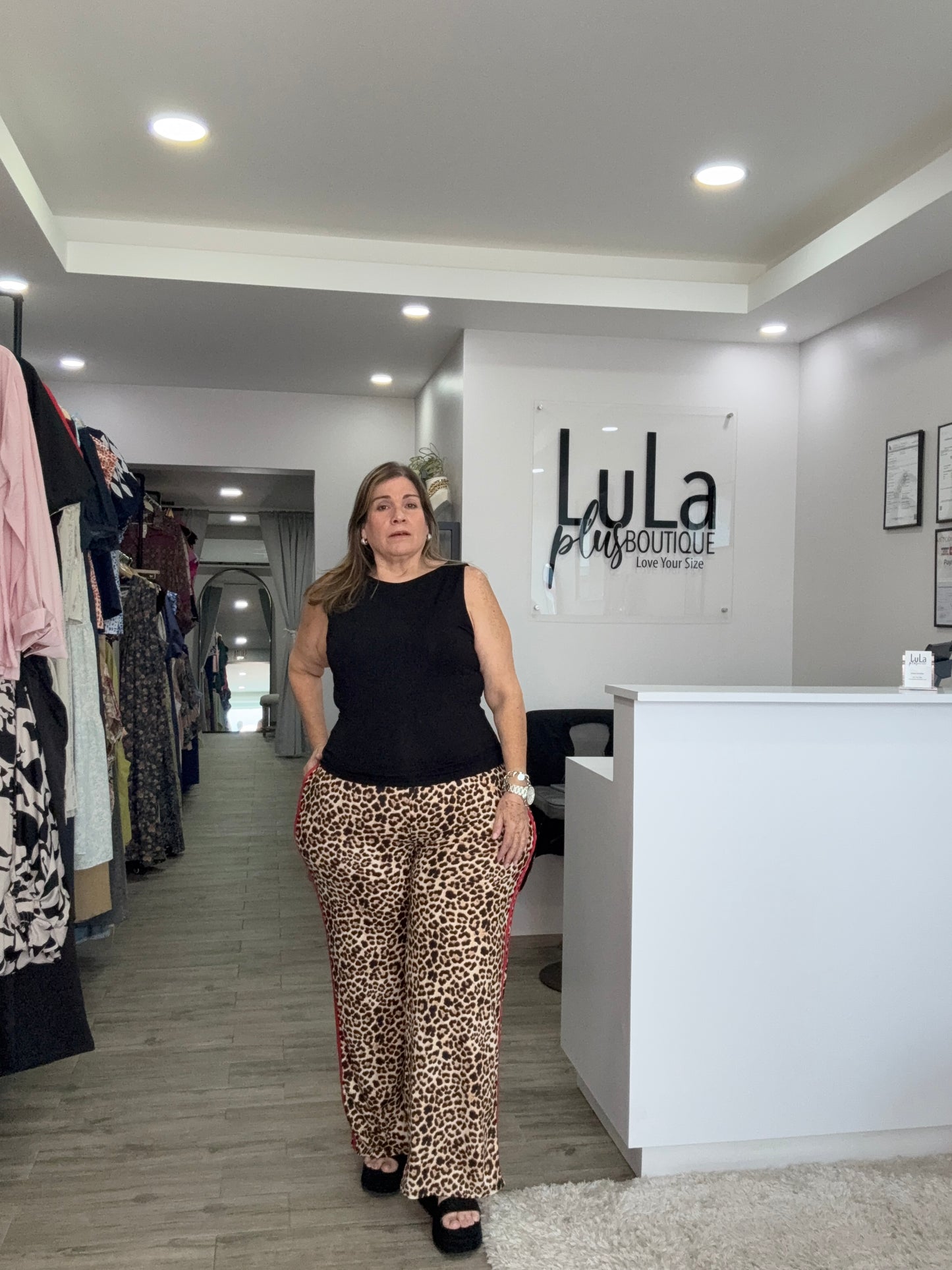 Leopard Print Pants