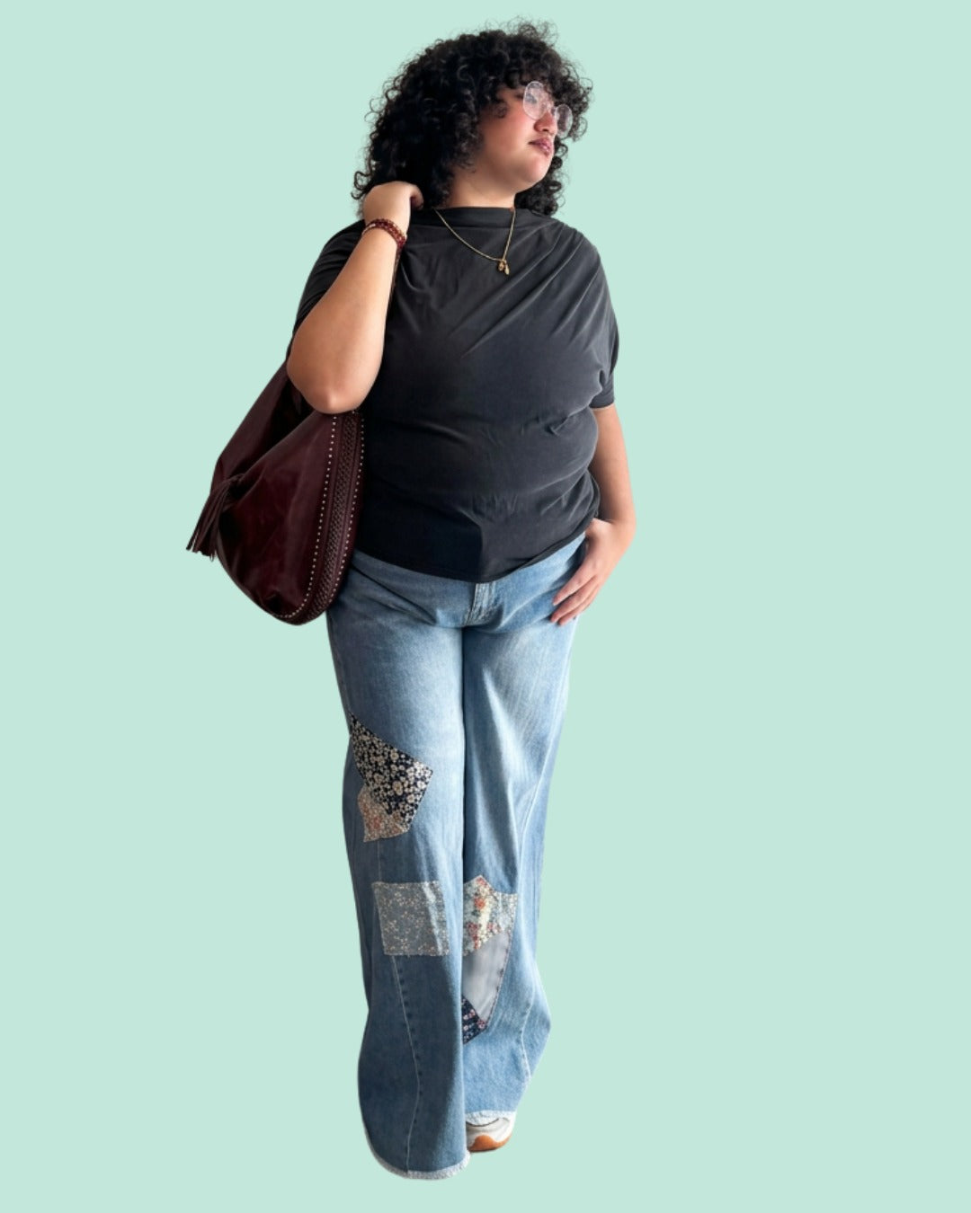Mila Patch Jeans