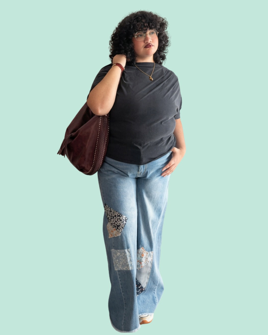 Mila Patch Jeans
