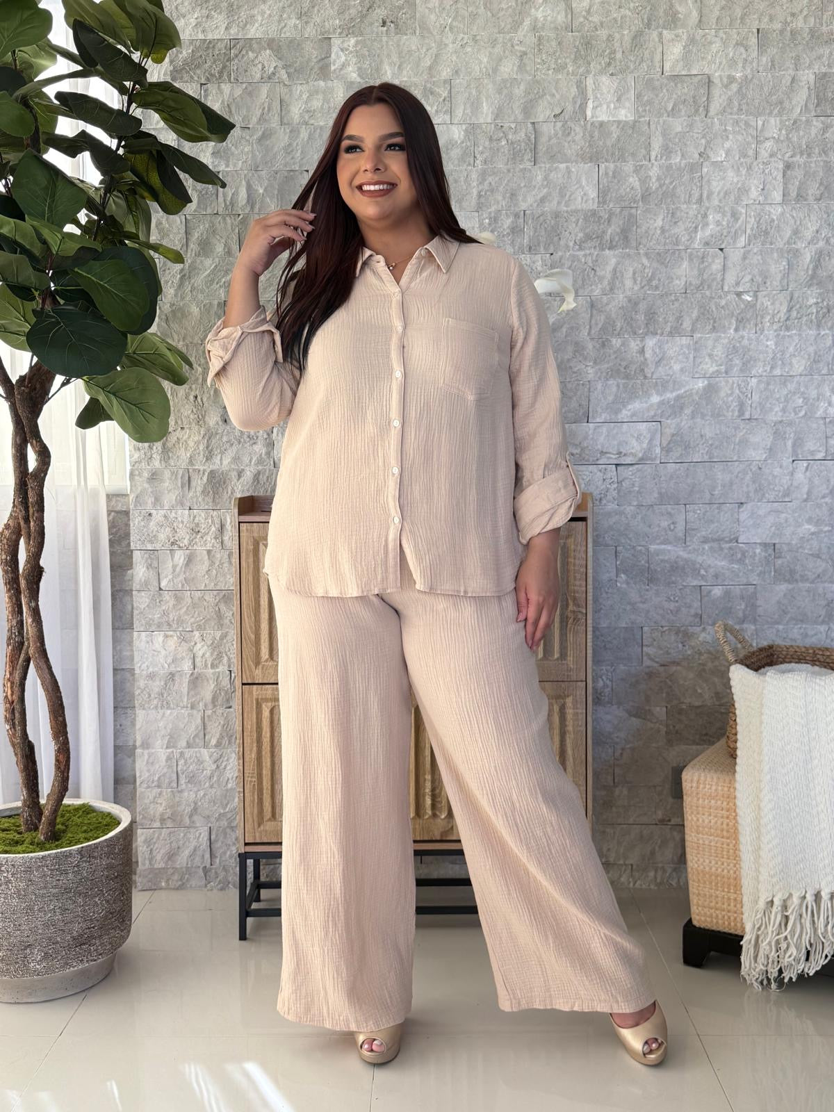 Agatha Mocha Pants