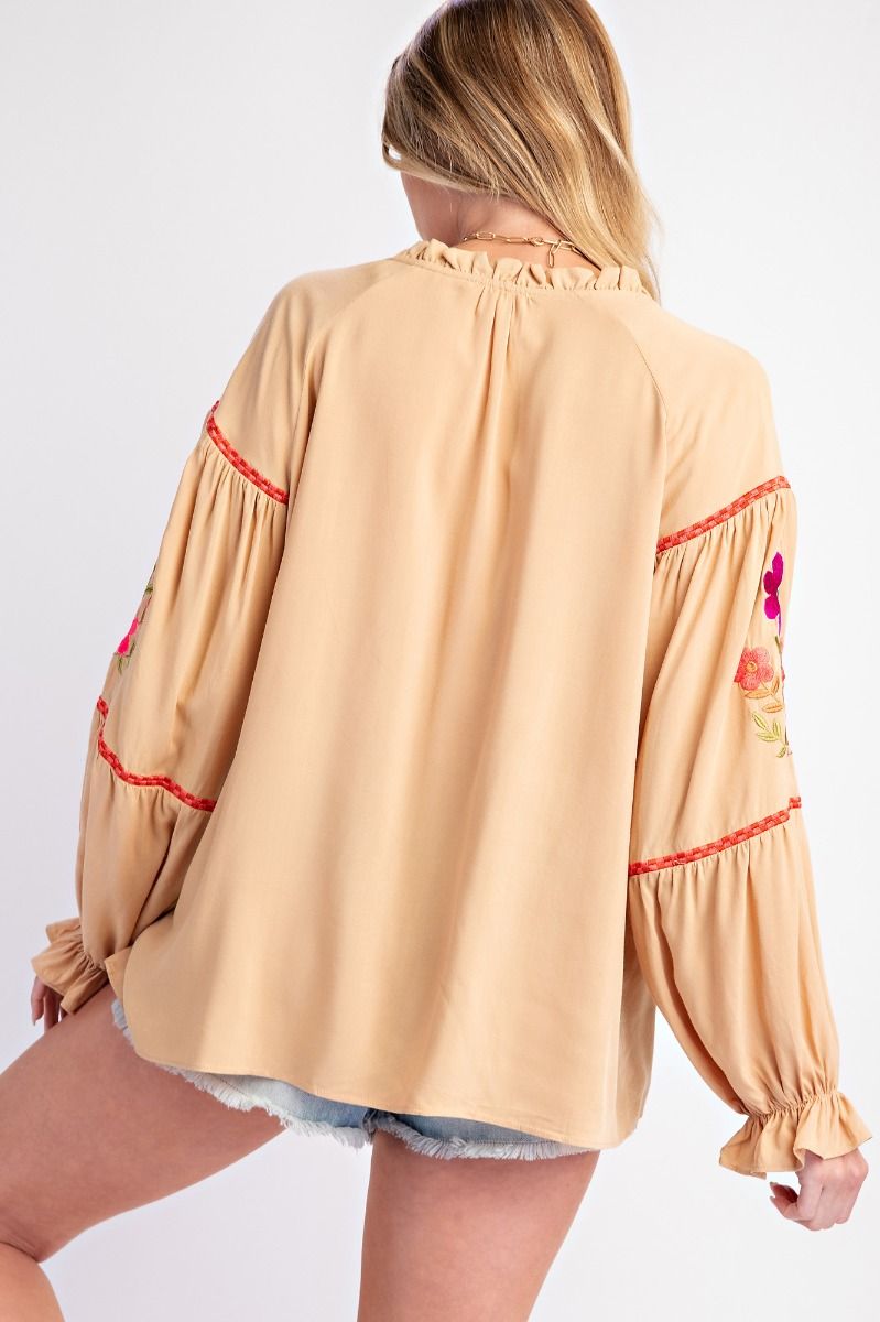Zully Embroided Blouse