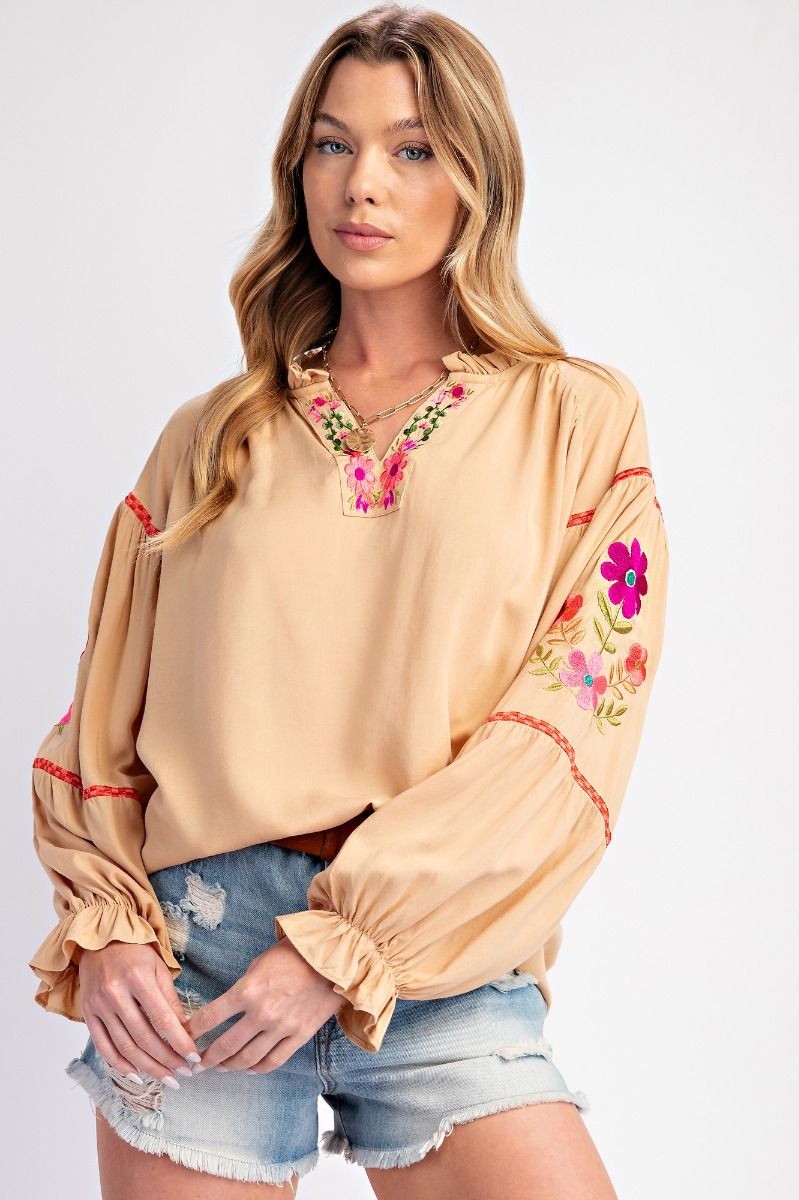 Zully Embroided Blouse