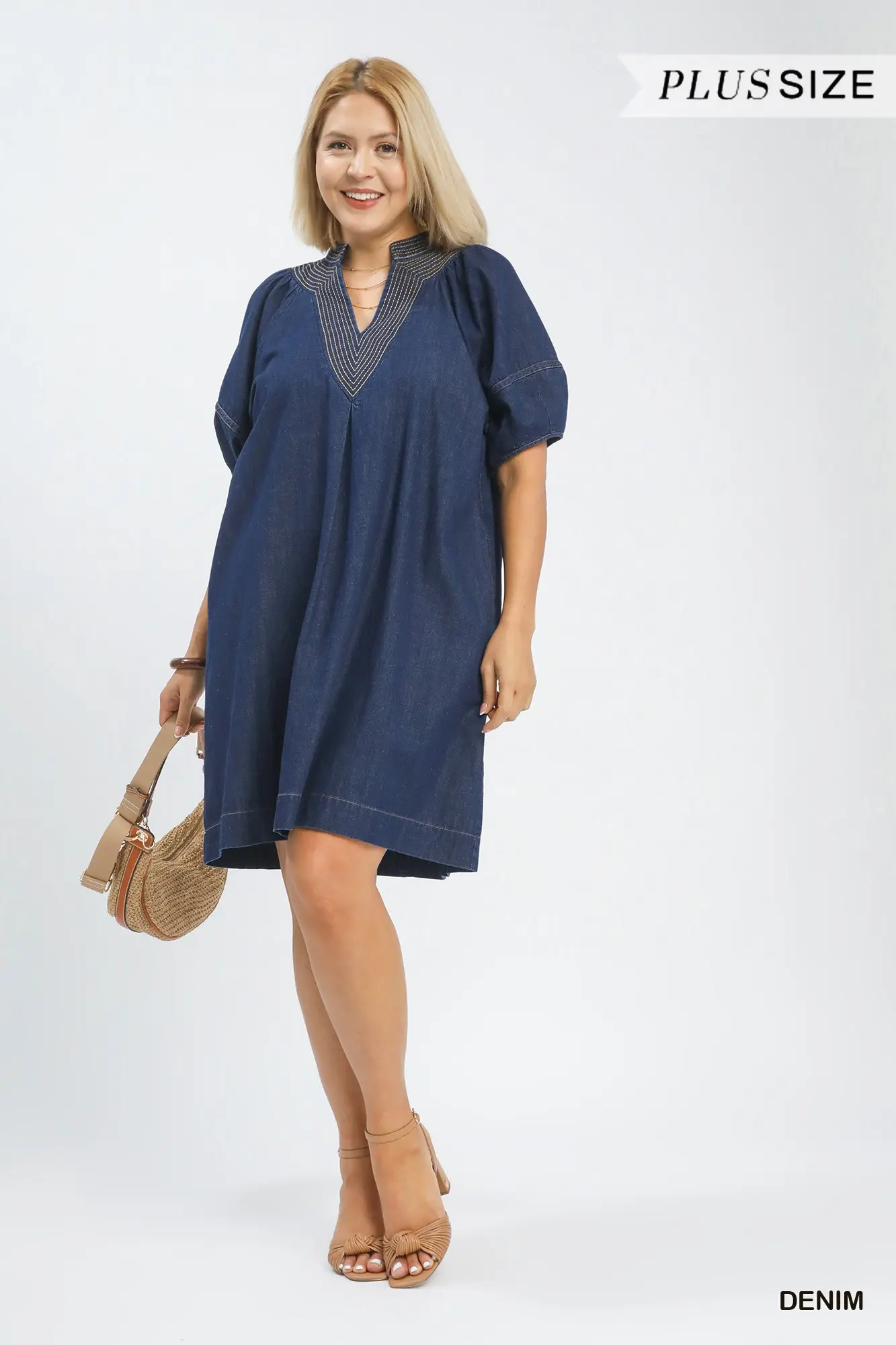Beth Denim Dress