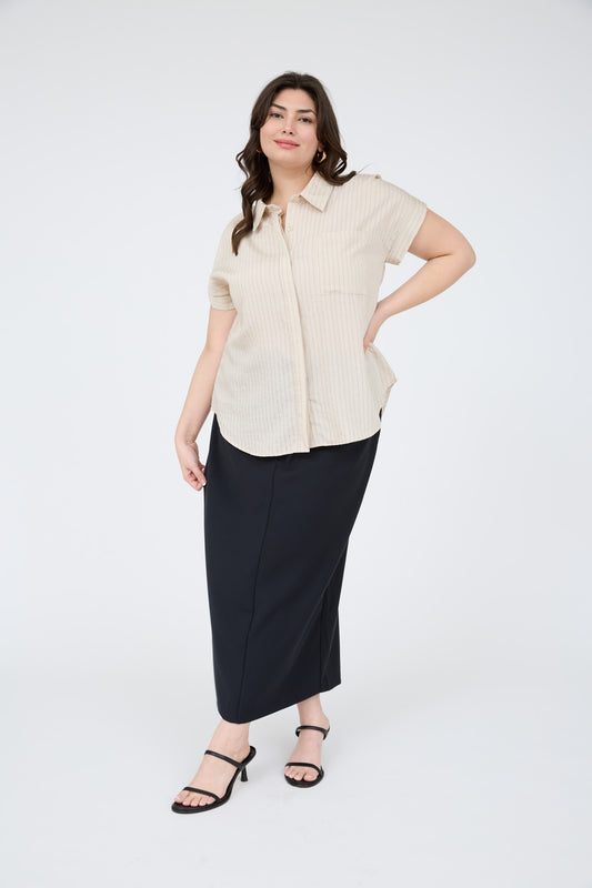 Bibie Pinstripe Shirt