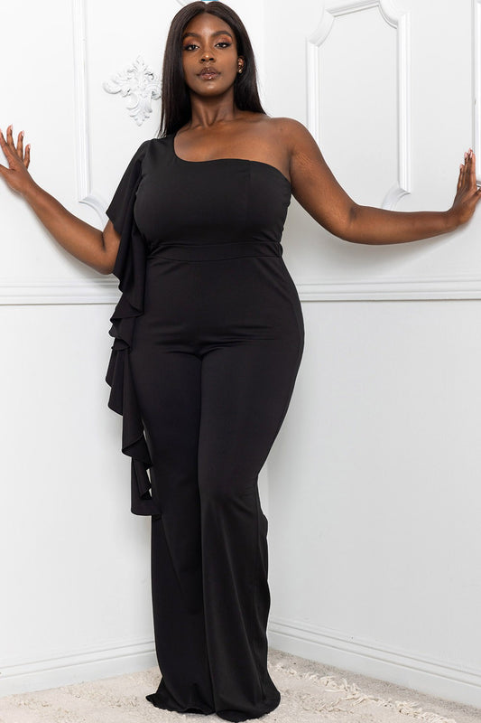 Leilly One-shoulder Jumpsuit