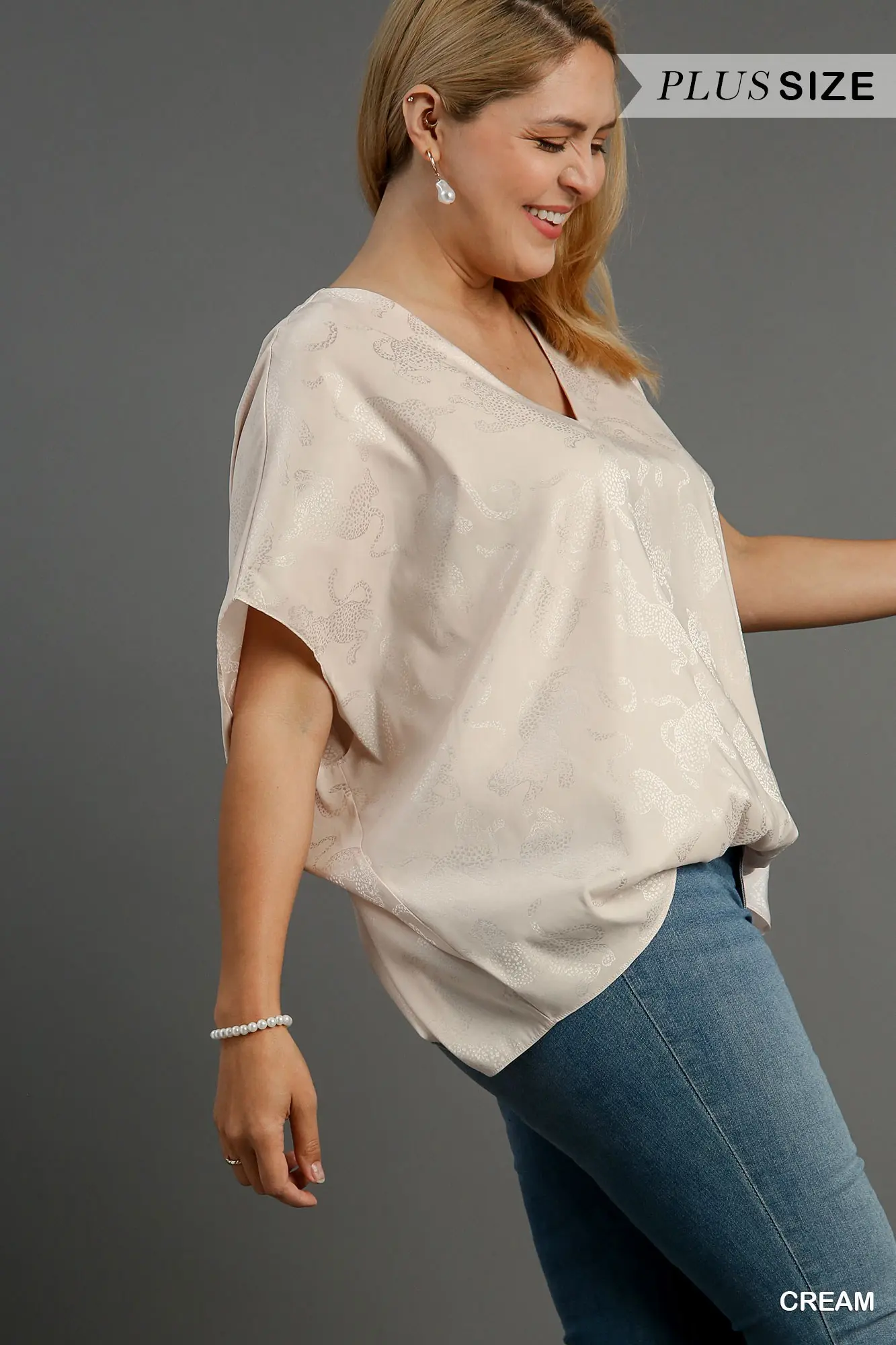 Becka Satin Blouse
