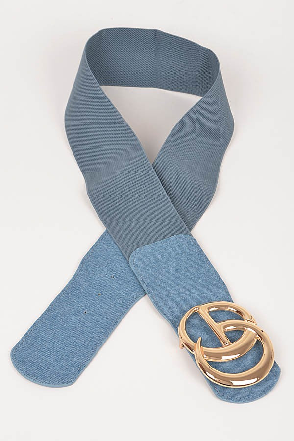 Denim Elastic Belt