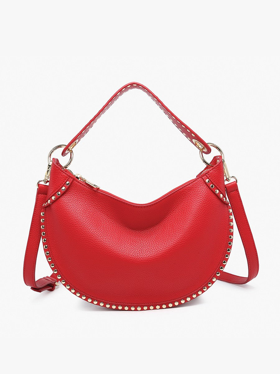 Jenna Studded Shoulder Bag