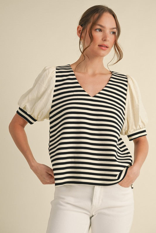 Sienna Striped Top