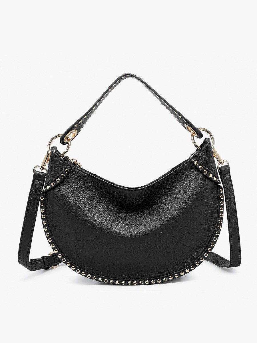 Jenna Studded Shoulder Bag