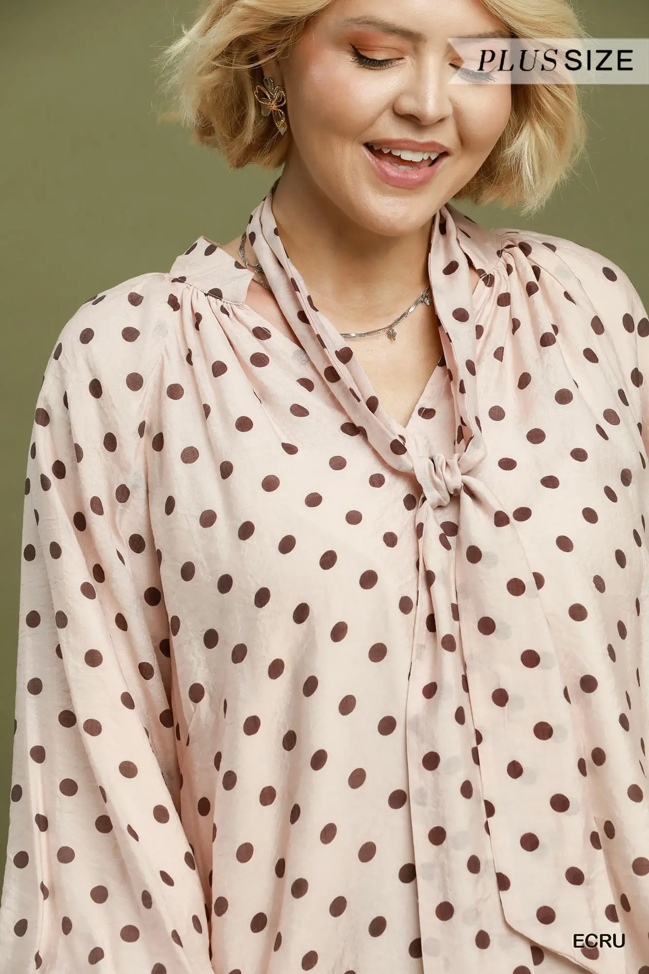 Cata Polka Dots Blouse