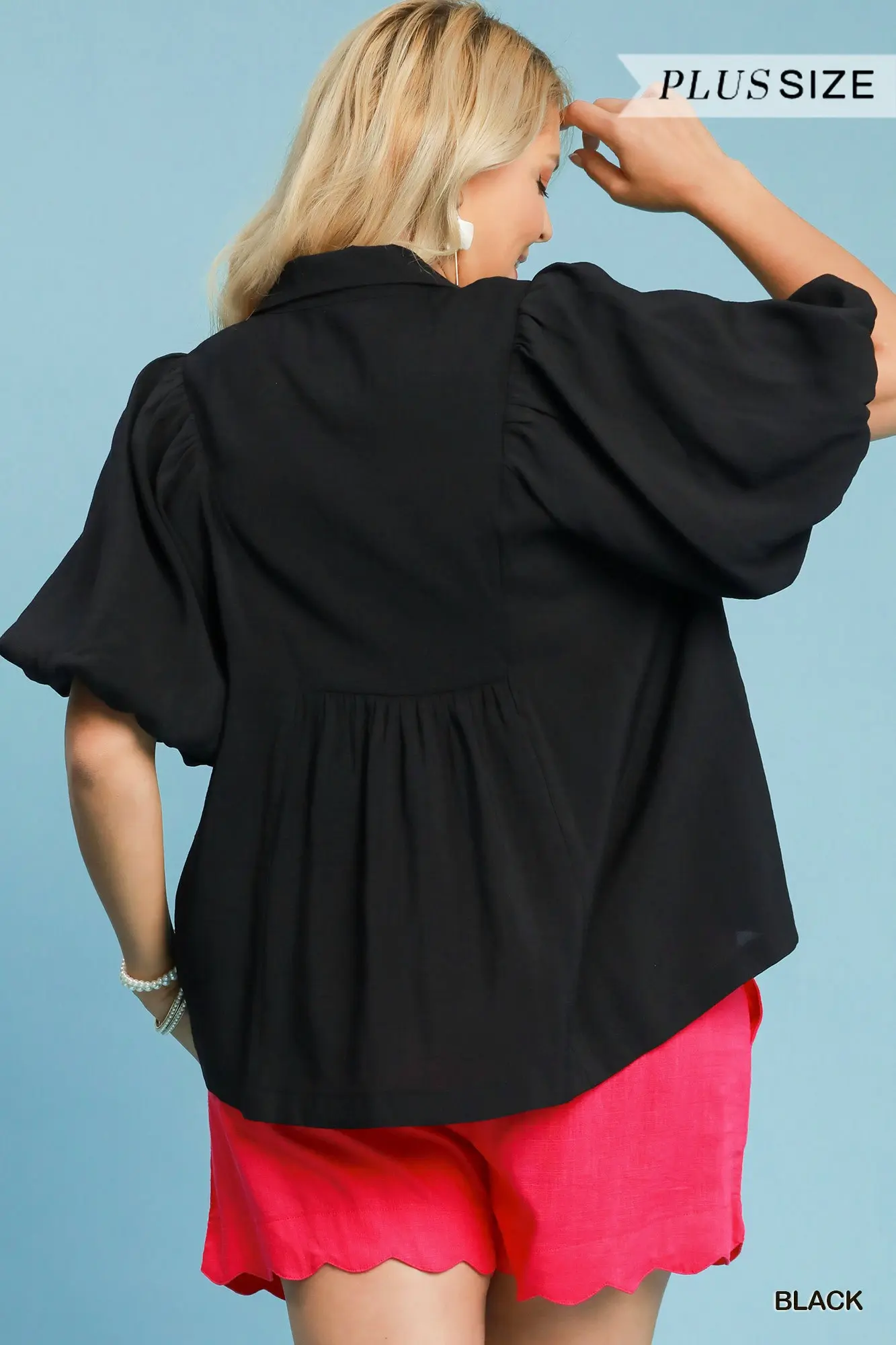 Ilia Black Blouse