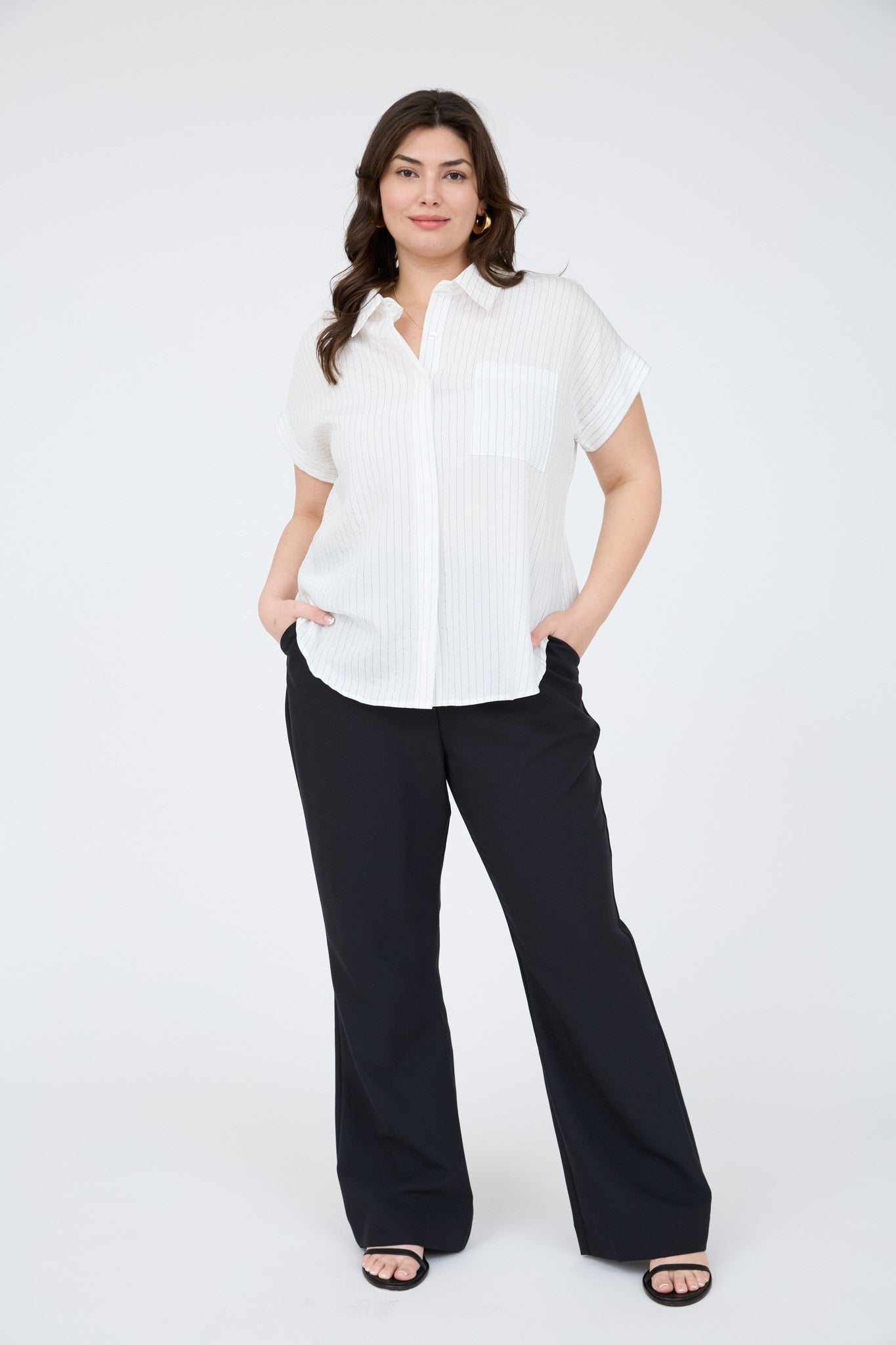 Bibie Pinstripe Shirt