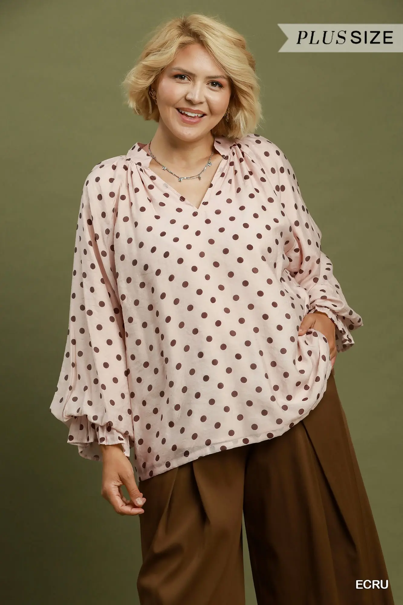 Cata Polka Dots Blouse