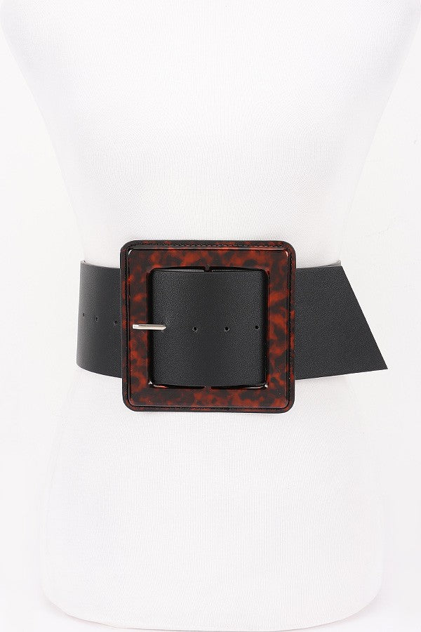 Iconic Square Buckle Belt