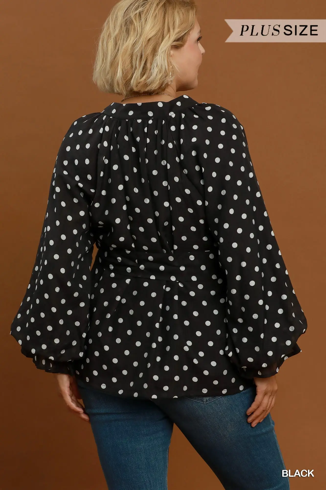 Cata Polka Dots Blouse