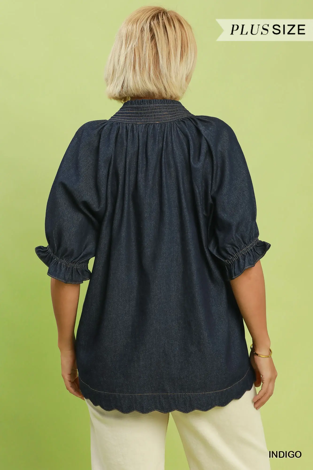 Molly Denim Blouse