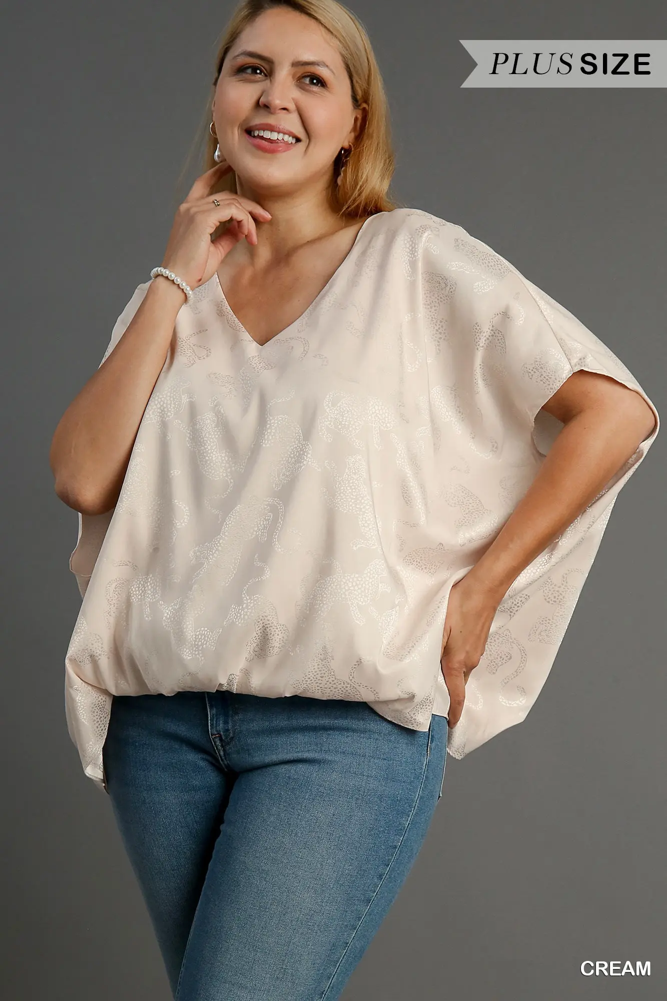Becka Satin Blouse