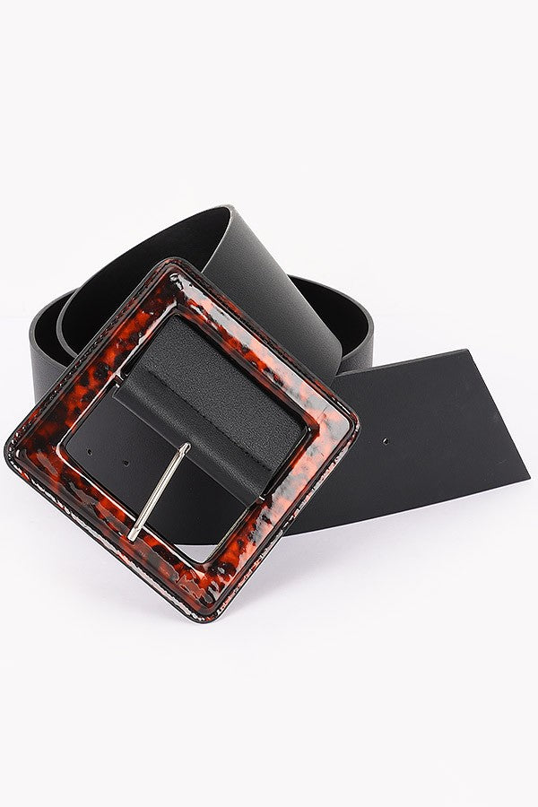 Iconic Square Buckle Belt